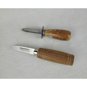Vintage Lot Of 2 Lansom Oyster Clam opener shuckers